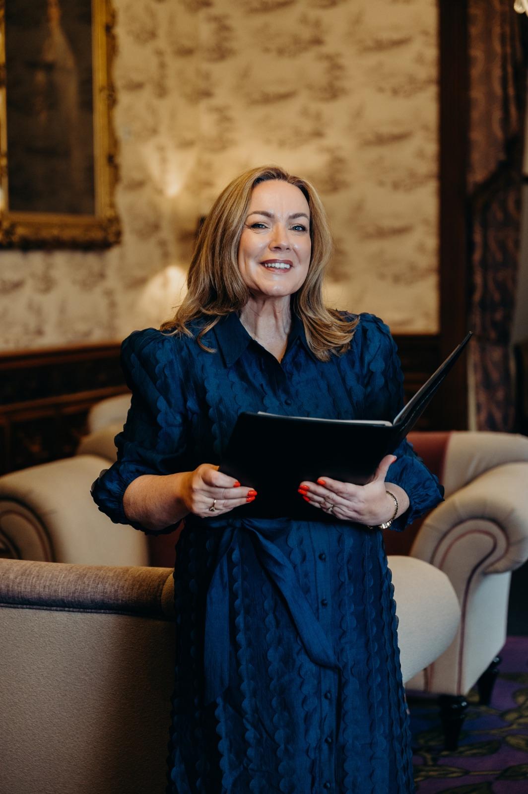 Portrait of Andrea McDougall Humanist Celebrant