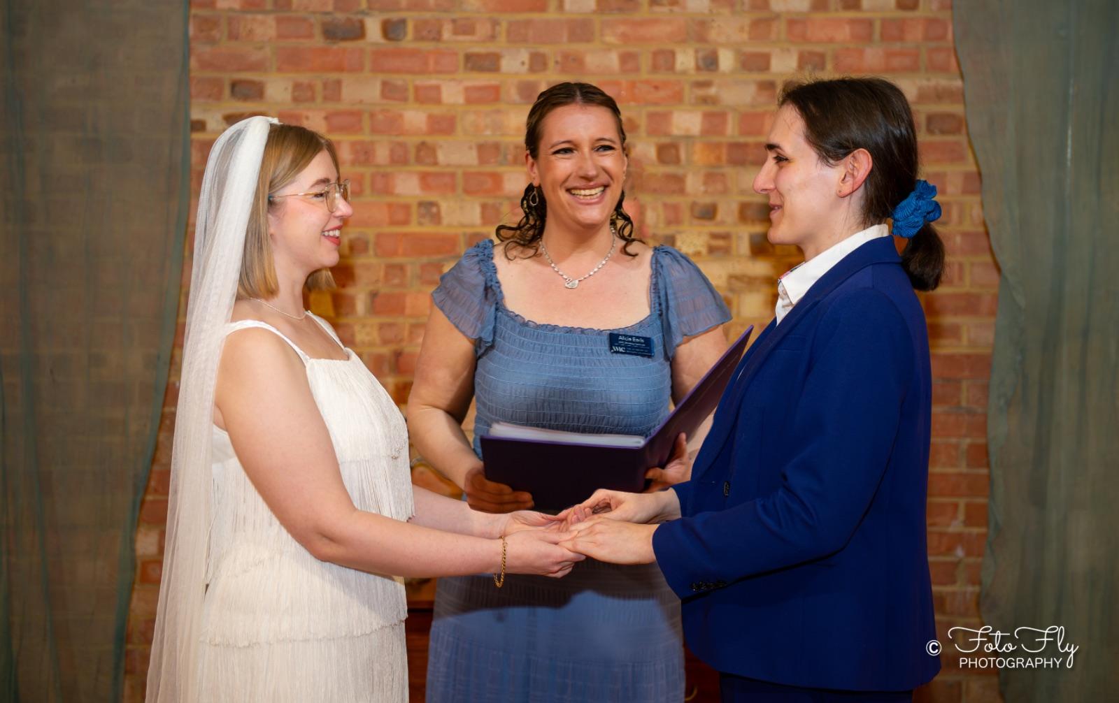Portrait of Your Celebrant, Alicia Earls